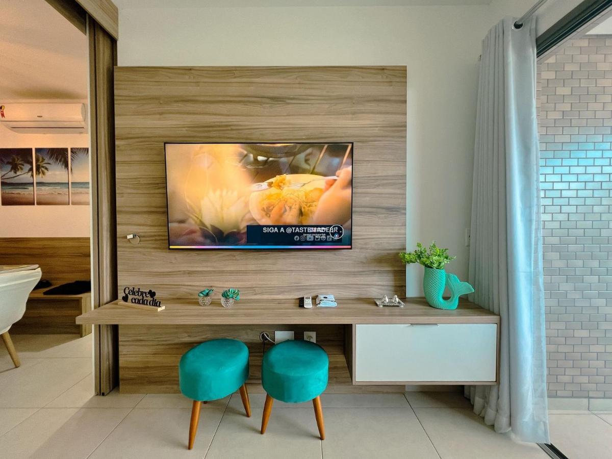 Home 49 I Apto Pe Na Areia E Piscina Aquecida Em เบอร์ทีโอกา ภายนอก รูปภาพ
